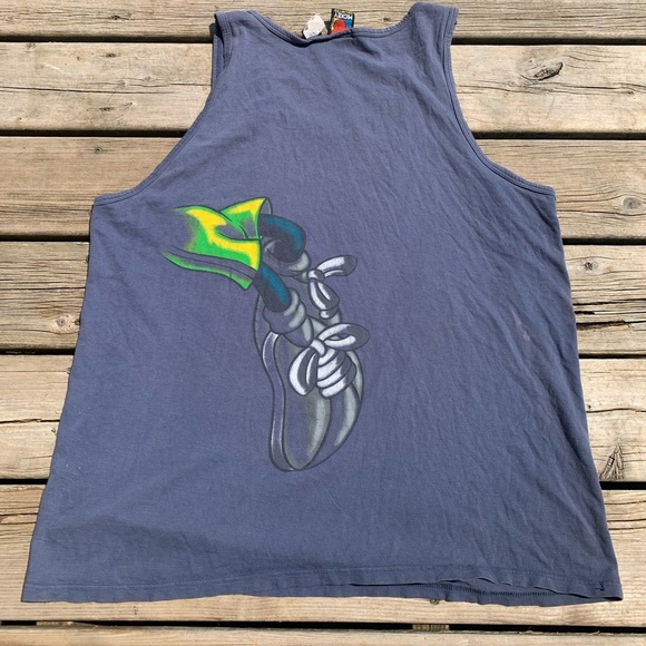 Vintage Disney Mickey Unlimited Tank Top Soccer Graphic | Size XL - Picture 4 of 7